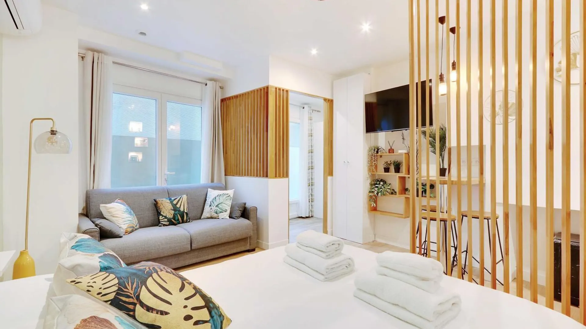 Charming Apartment With Ac -1Br-3P- Sentier Paris
